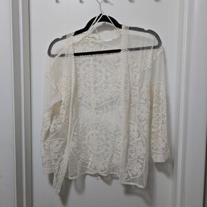 Lace Cardigan by Rebellion